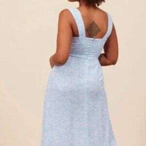 Park & Fifth Hastings Dress Periwinkle Floral